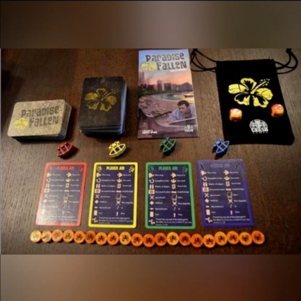 NEW Paradise Fallen‎ Multiplayer Card Game